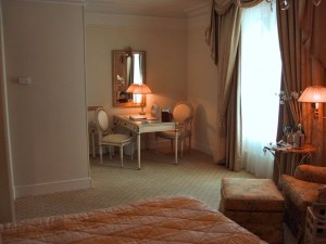 A Suite at the Four Seasons George V Hotel in Paris France