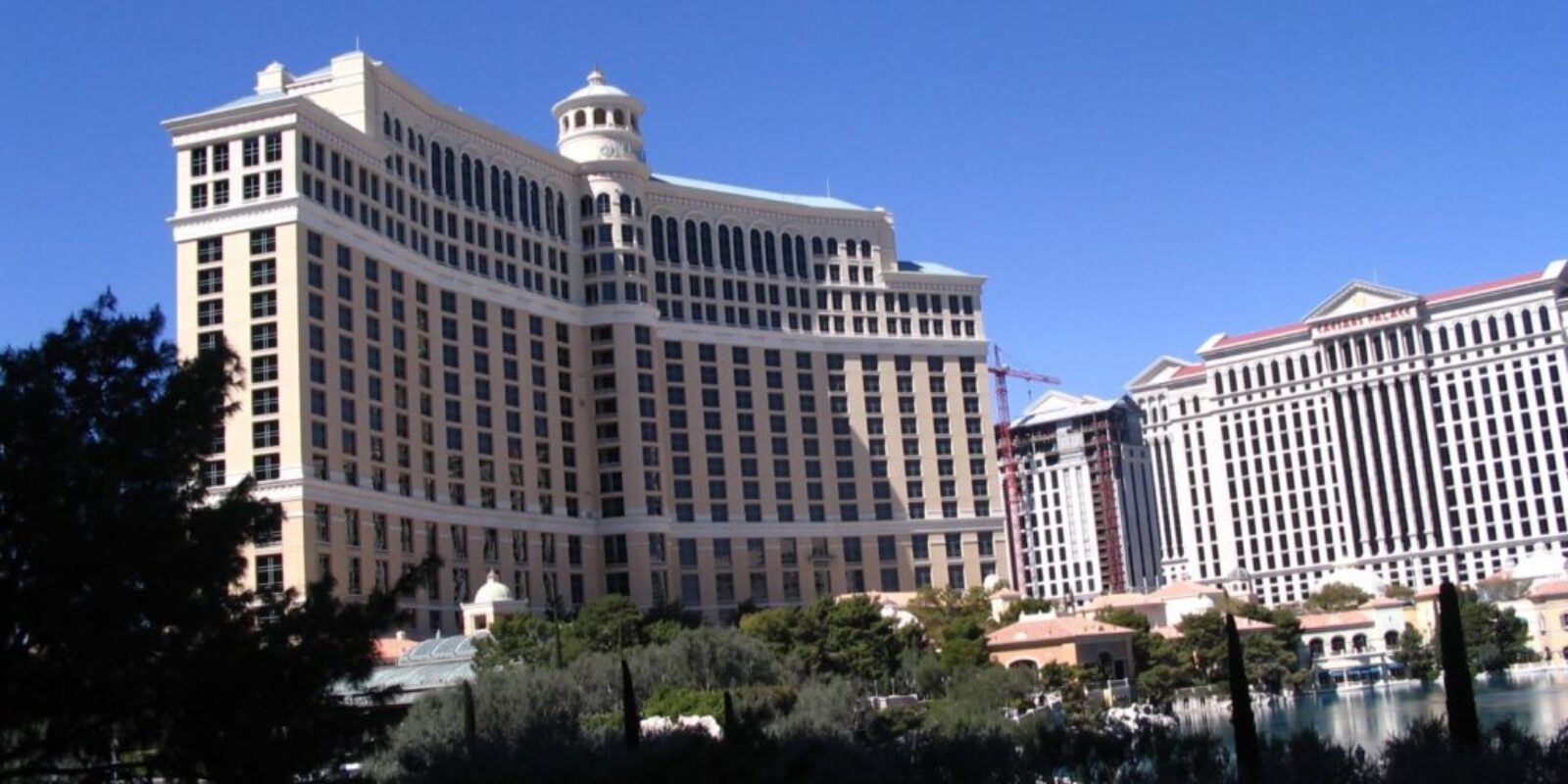 Bellagio Las Vegas - the famous lakeside hotel on the Strip.