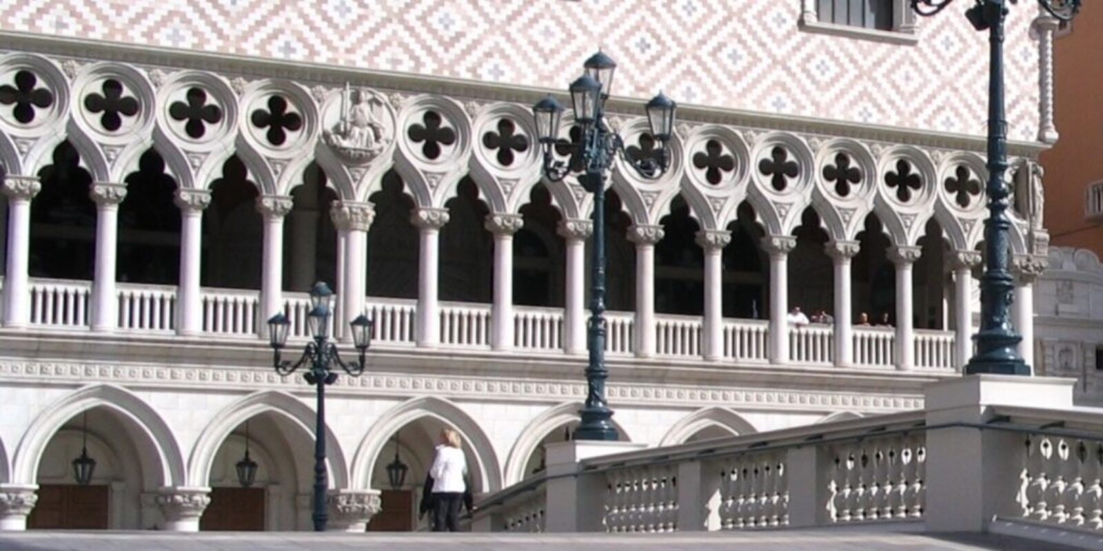 Postrio Venetian Las Vegas - exterior view of the Venetian Resort.