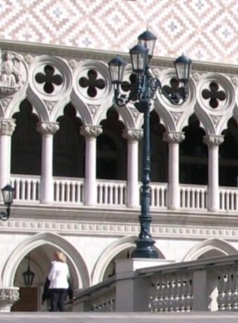 Postrio Venetian Las Vegas - exterior view of the Venetian Resort.