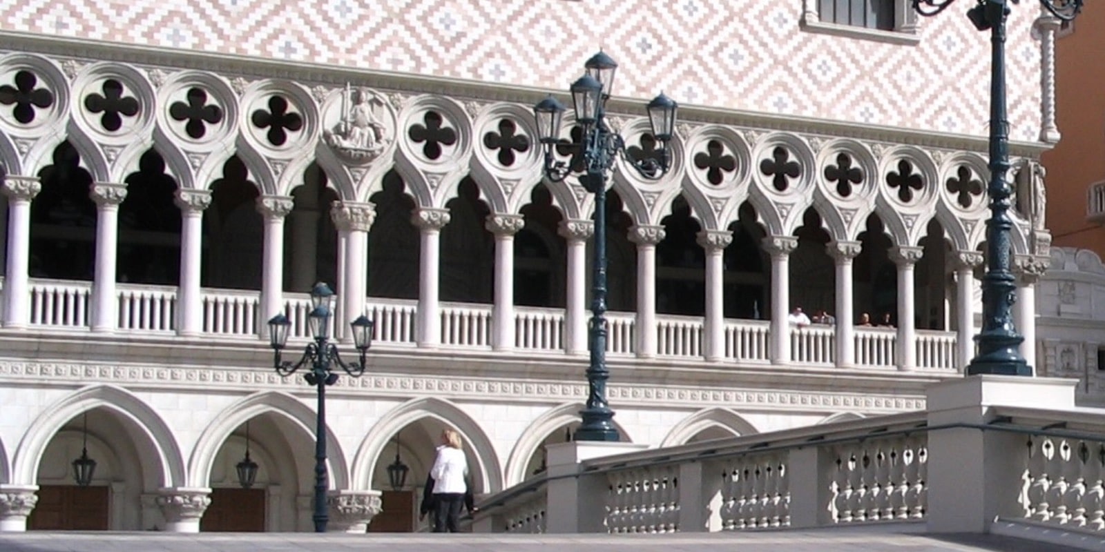 Postrio Venetian Las Vegas - exterior view of the Venetian Resort.