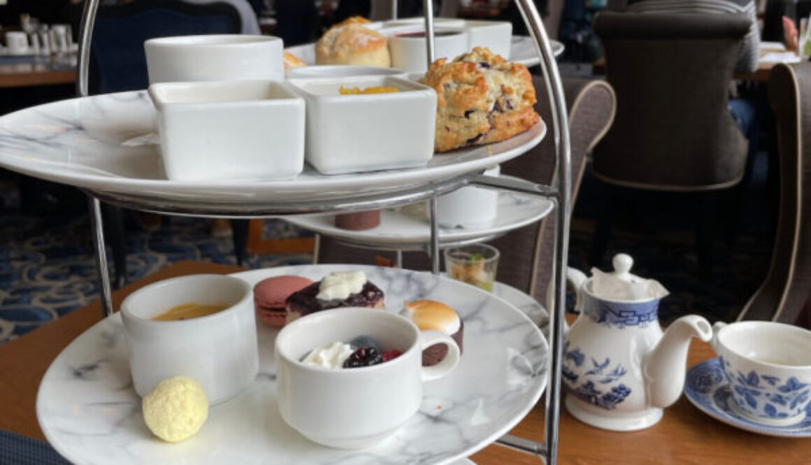 Elegant Tower for Tea