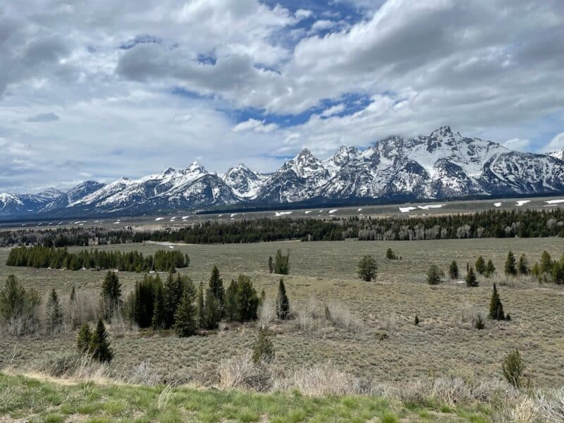 Spectacular Vista at Grand Teton National Park