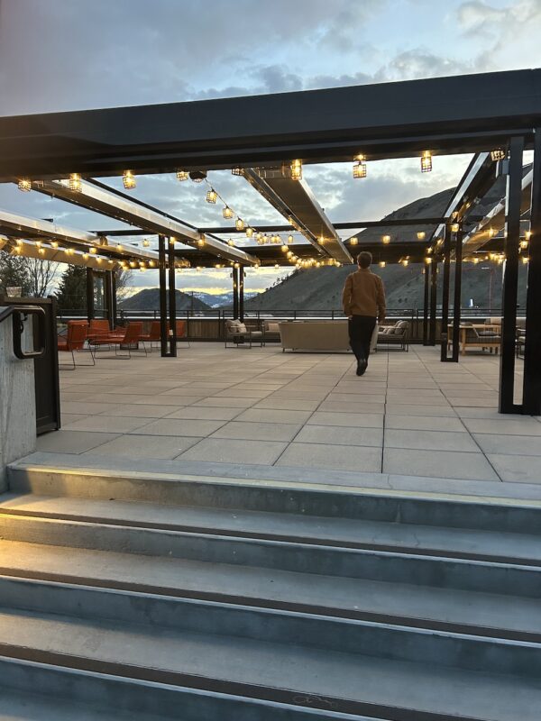 The Cloudveil's Rooftop Patio