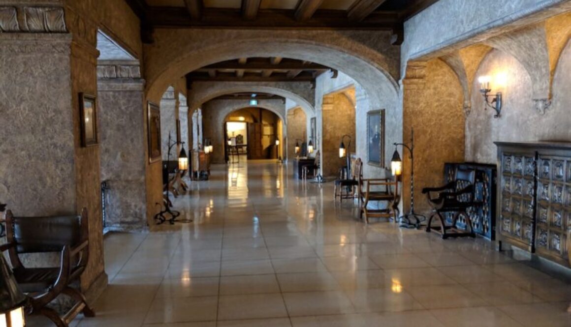 Castle corridor Banff Springs