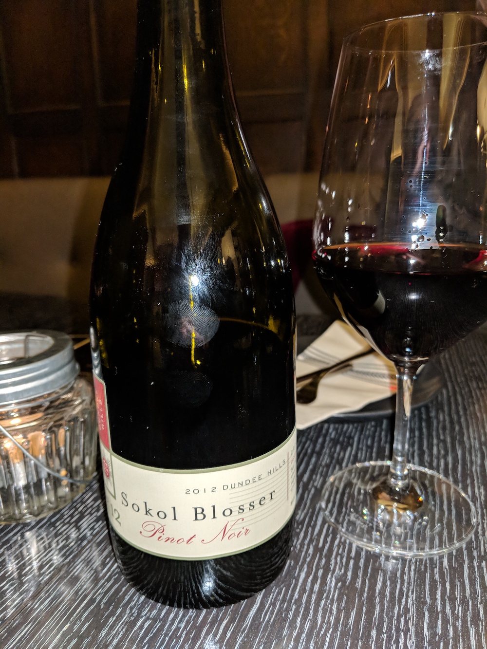 Sokol Blosser Pinot Noir