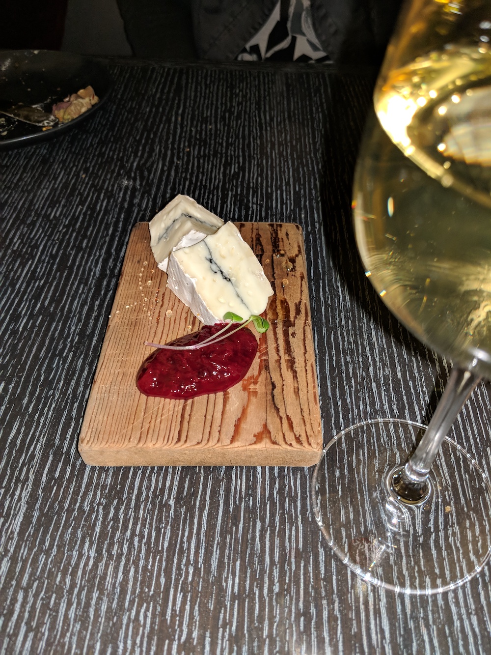 A Little Brie and Chardonnay