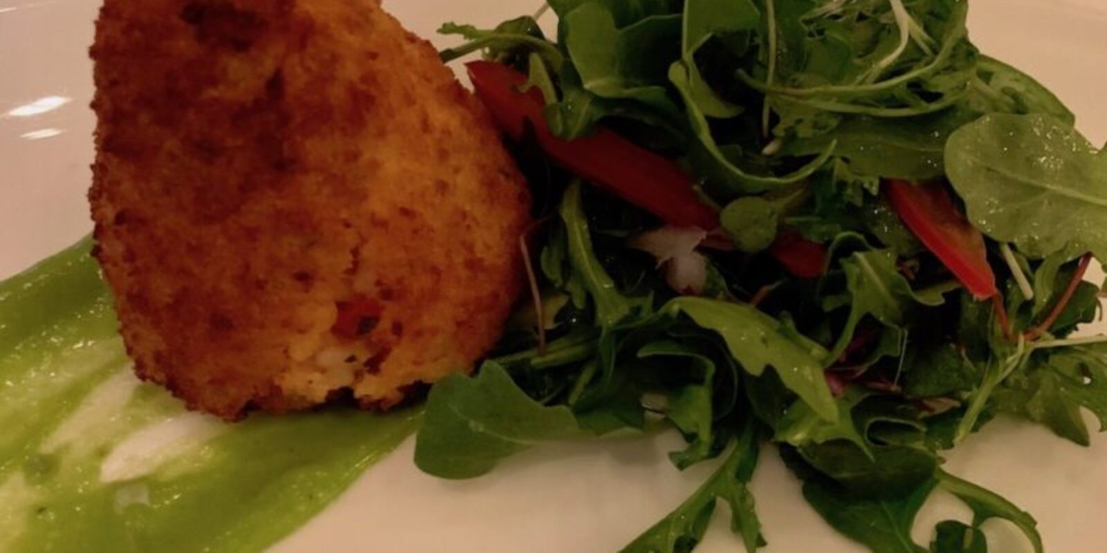 Arancini appetizer