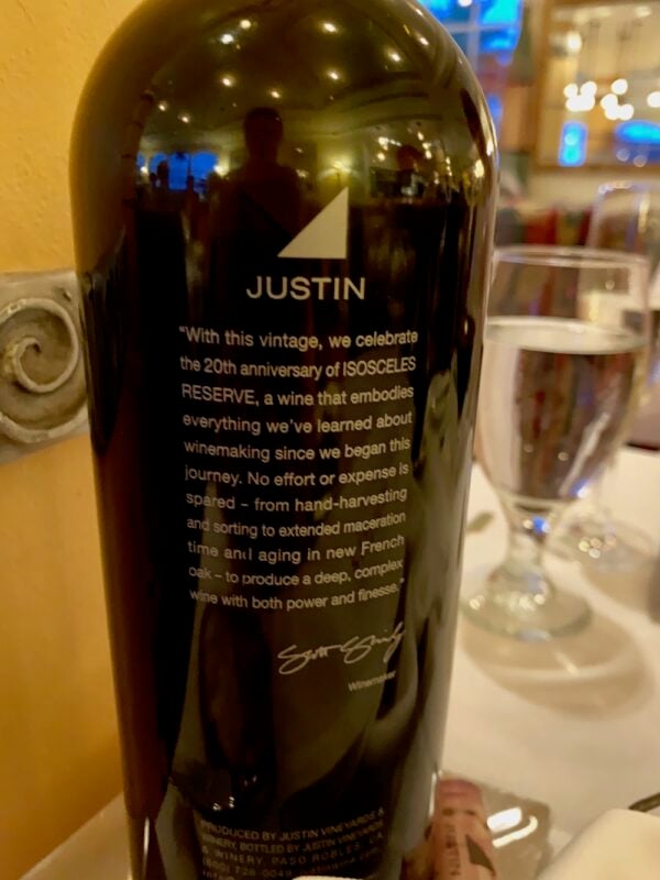 Justin label