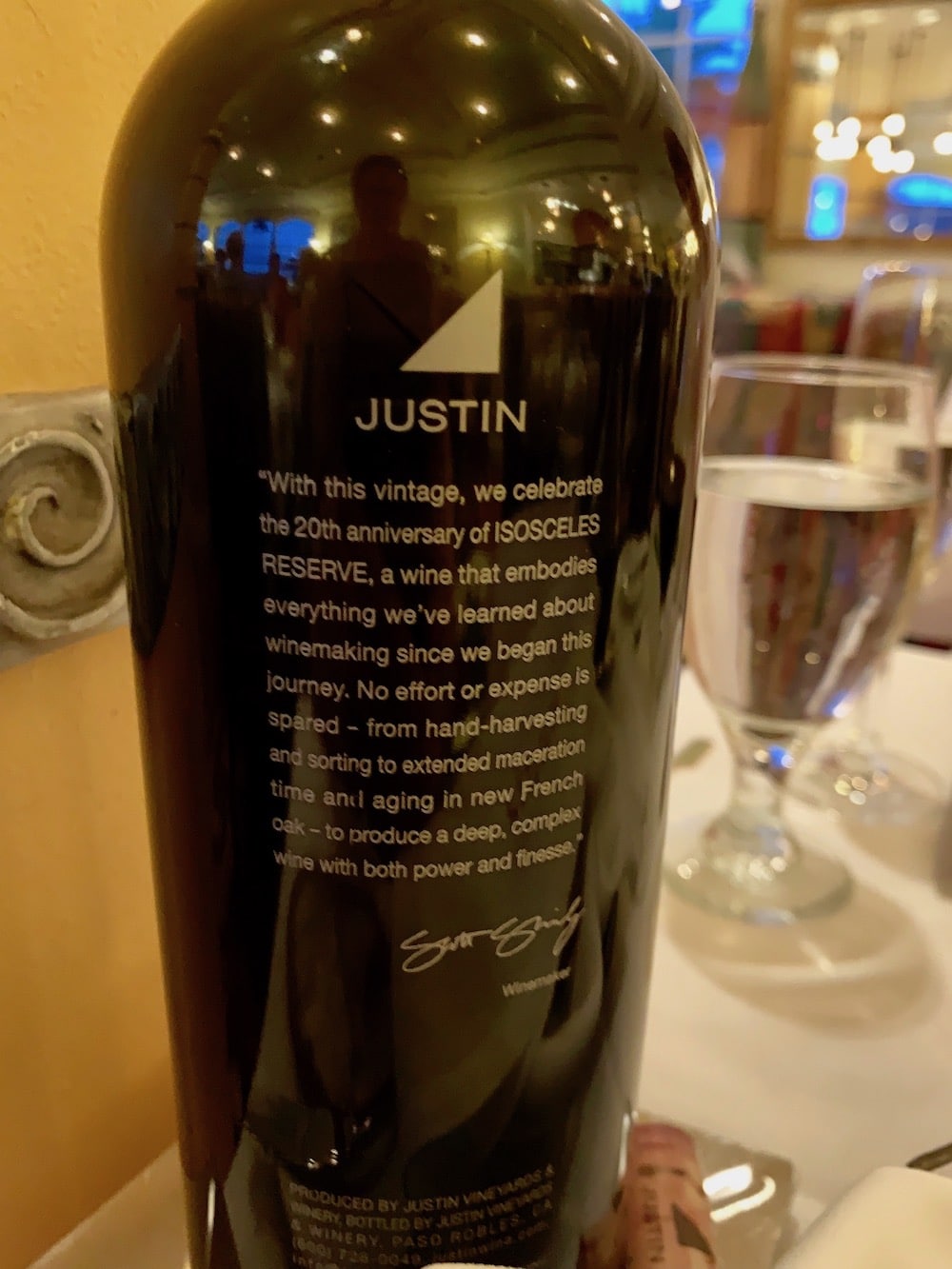Justin label