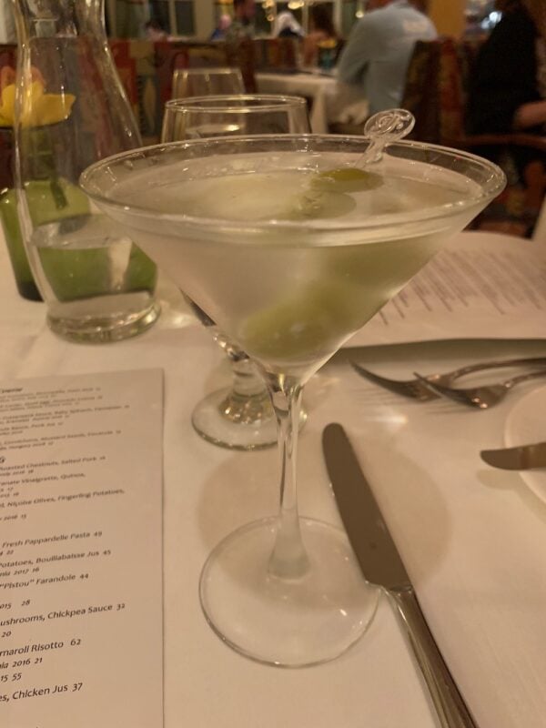 Martini at Citricos