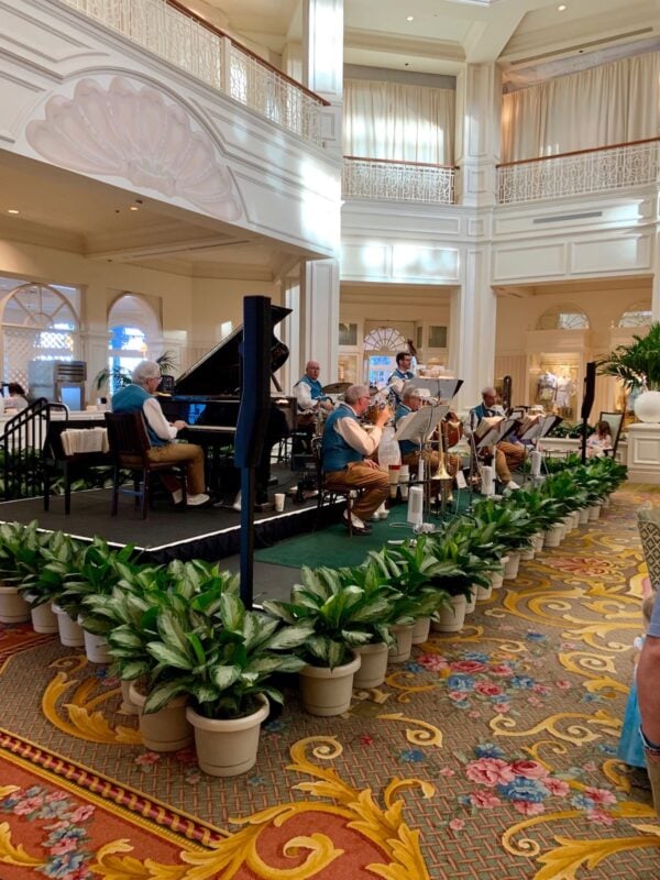 Grand Floridian's elegant lobby