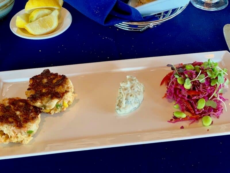 Shrimp and Crab Cakes Appetizer