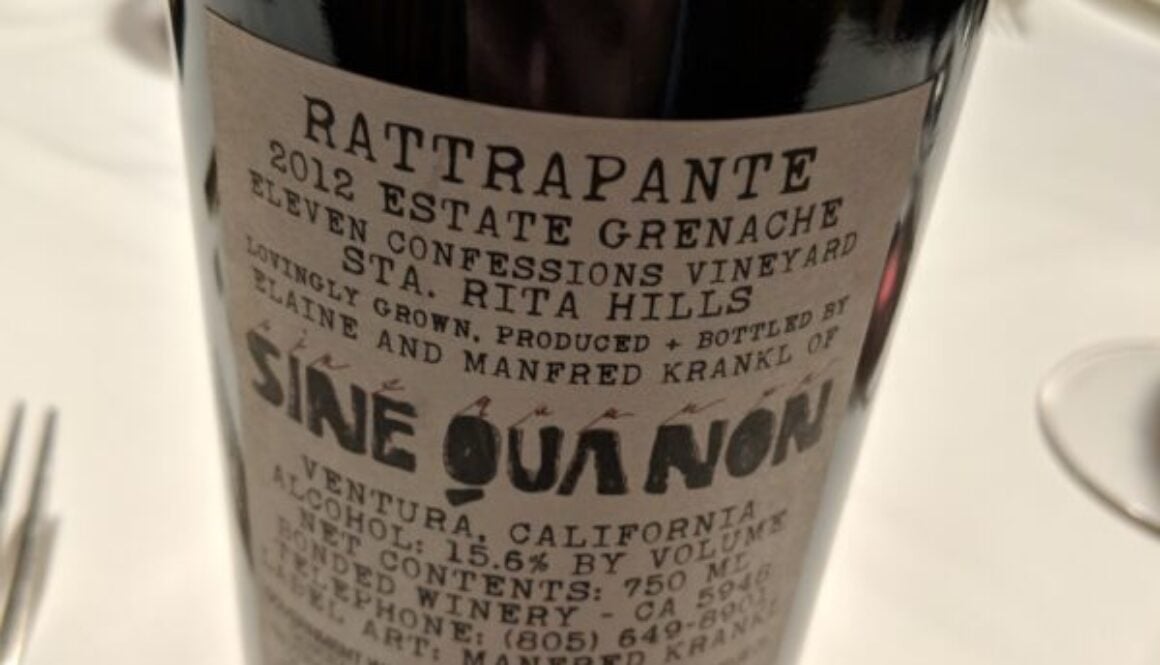 A positively massive wine