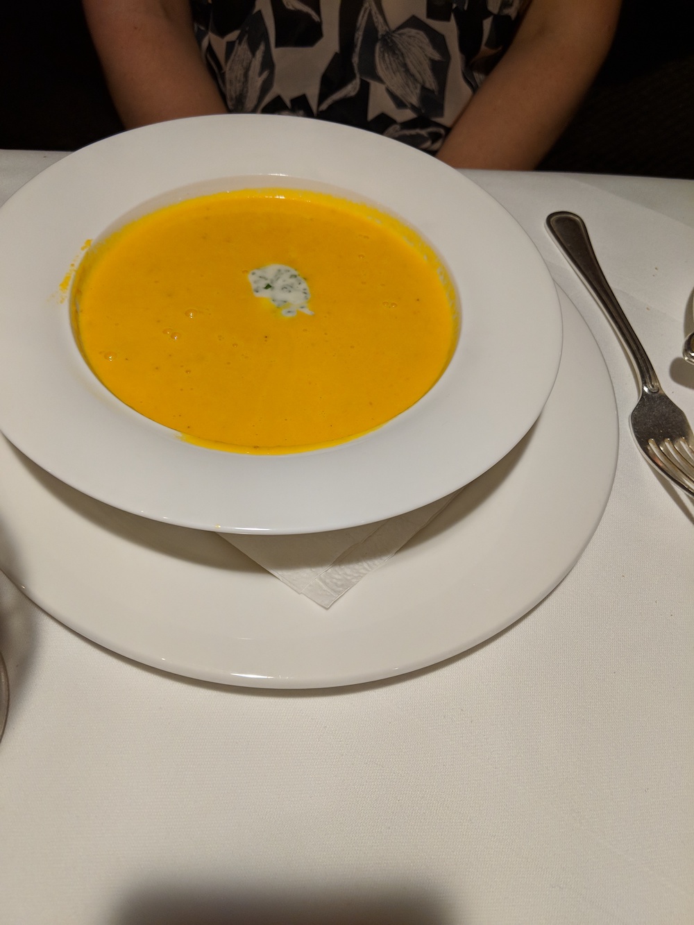 Cream of Carrot and Ginger Soup