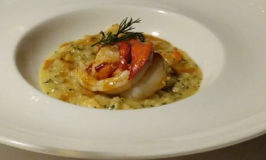 Lobster Risotto at the Post Hotel