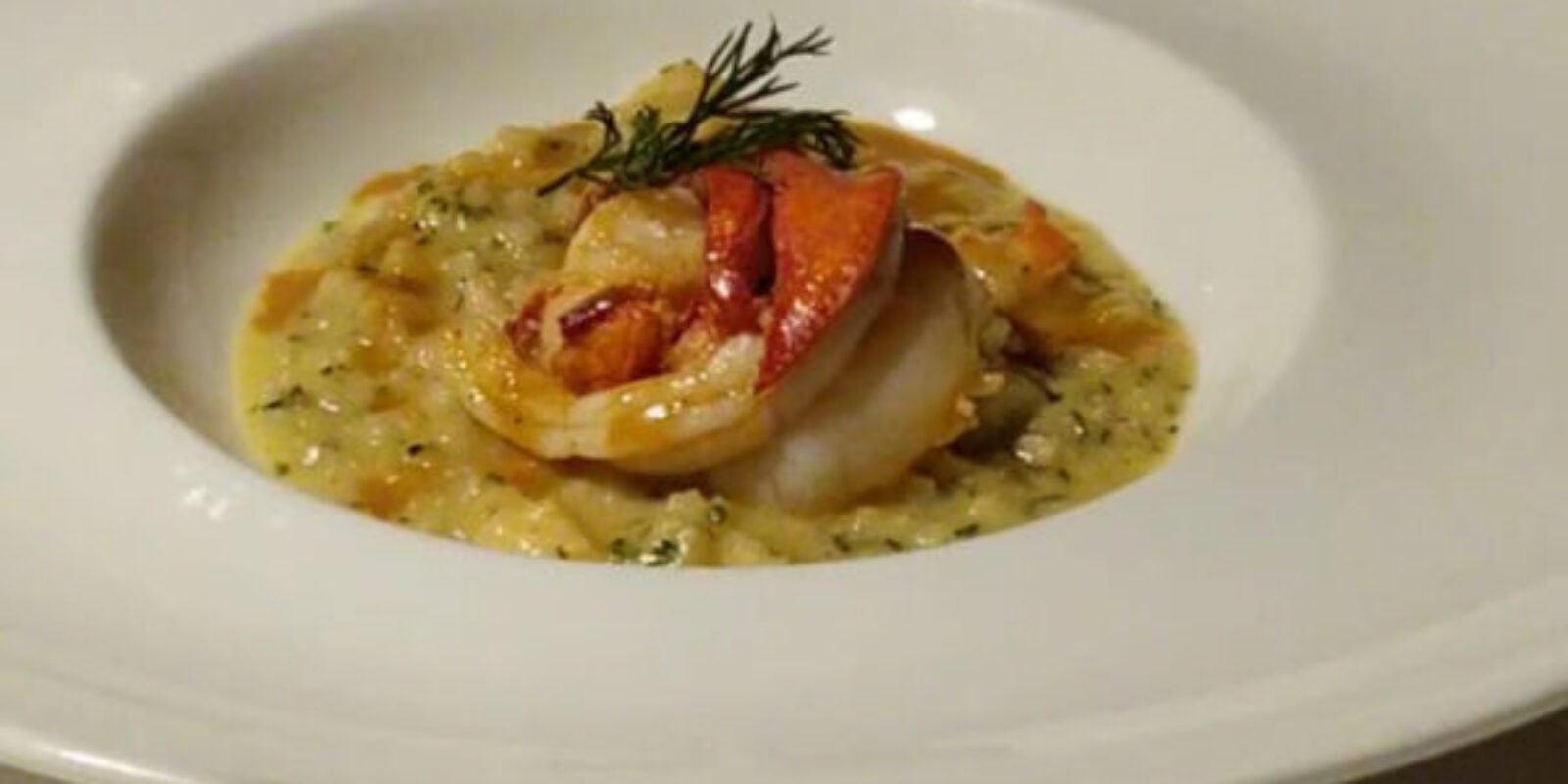 Lobster Risotto at the Post Hotel