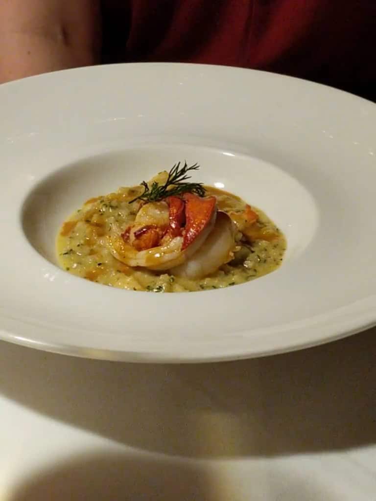 Lobster Risotto at the Post Hotel