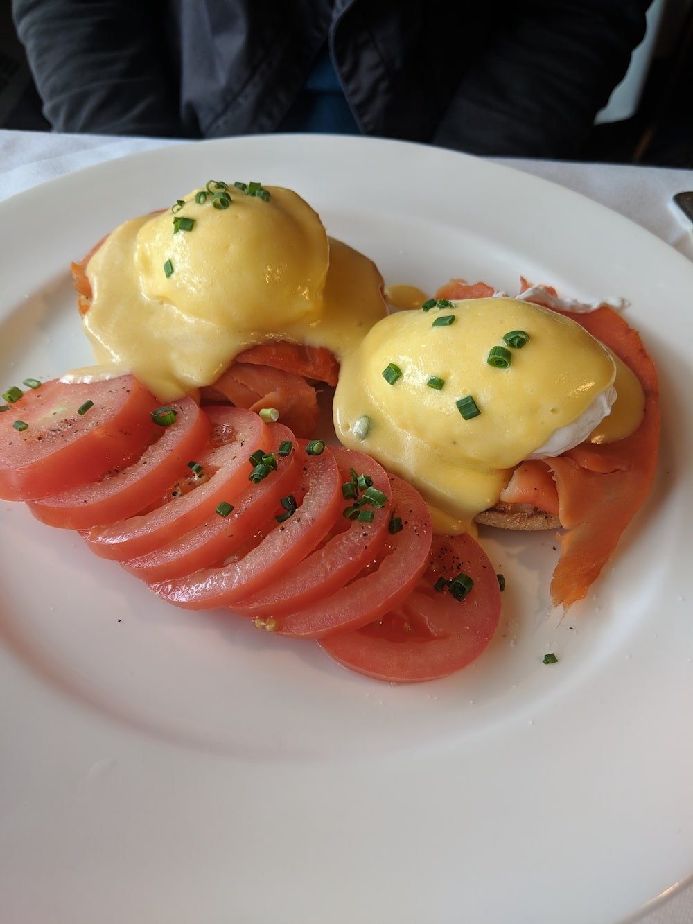 Smoked Salmon Eggs Benedict