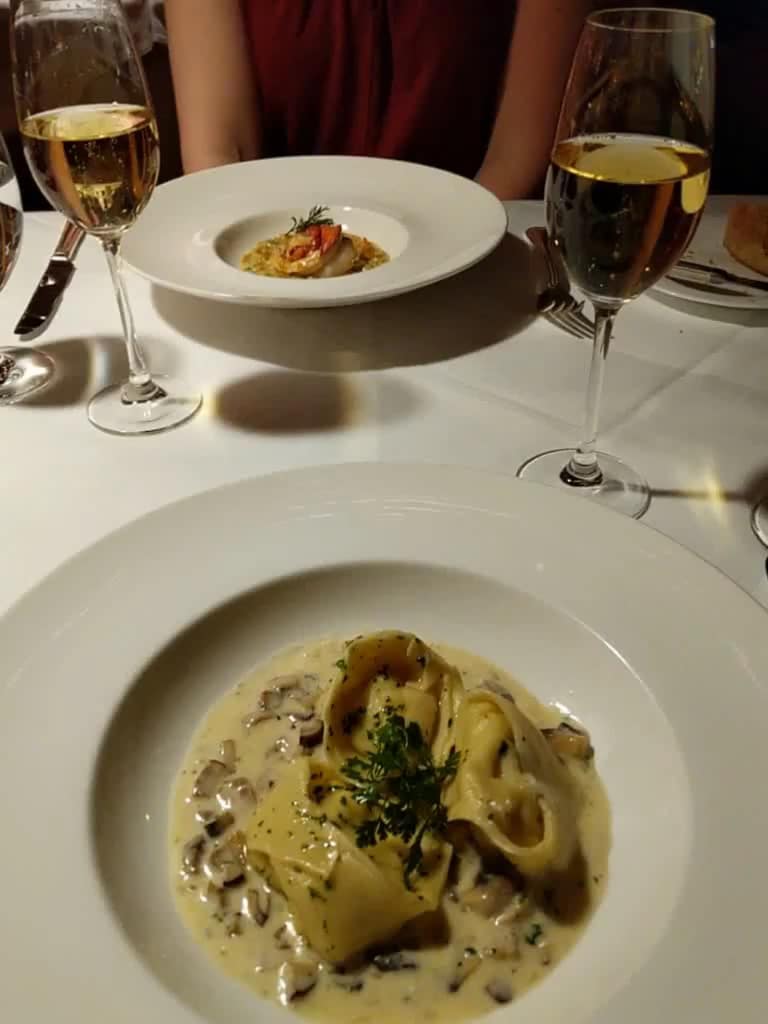 Lobster Risotto and Homemade Tortellini