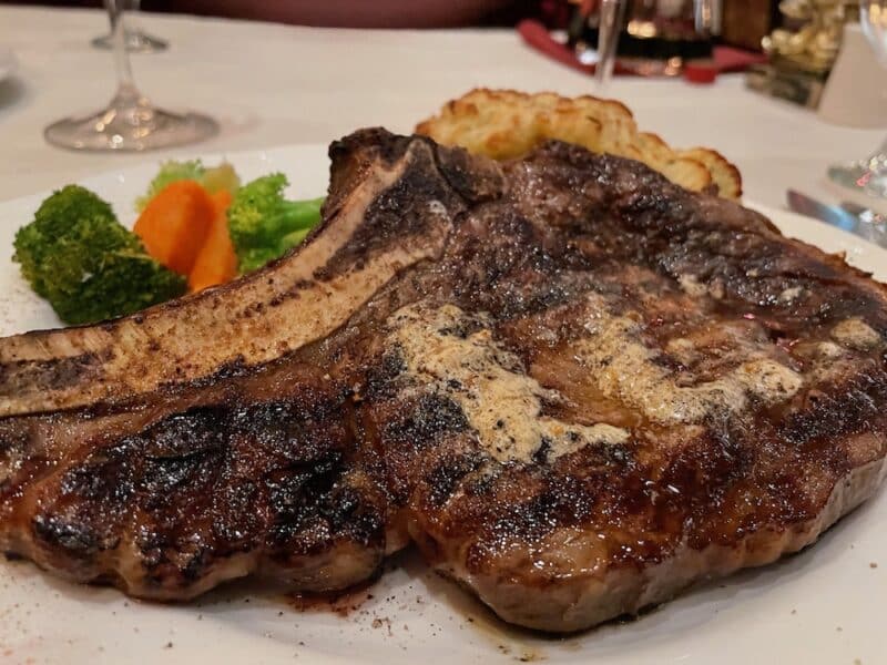 Rib Steak grilled to perfection