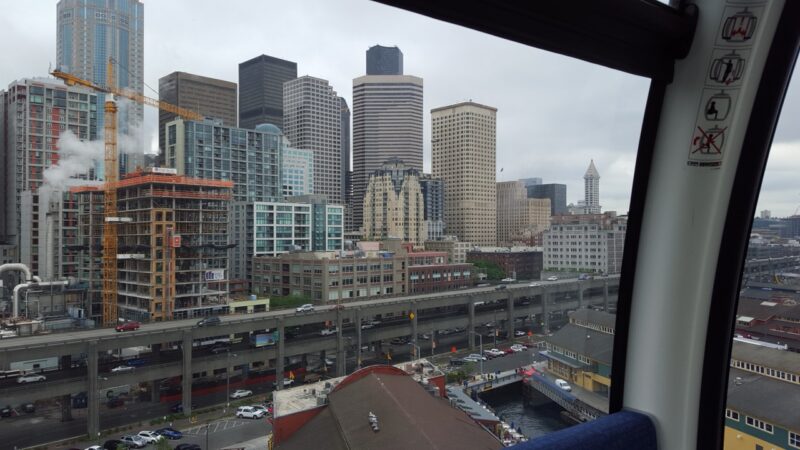 View from the Seattle Great Wheel