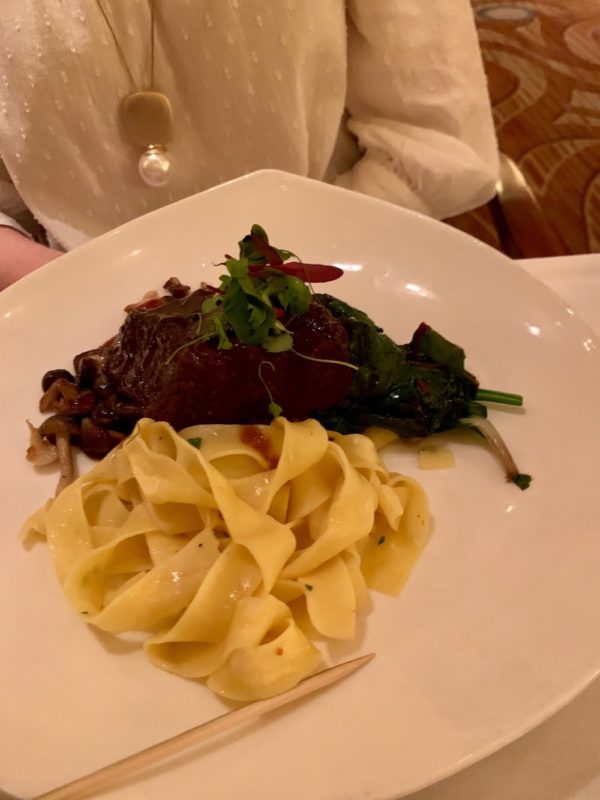 Short ribs and Pappardelle