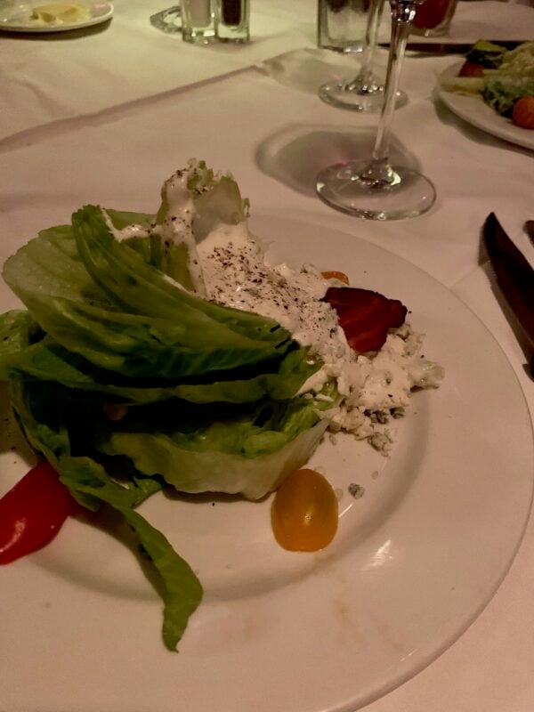 Wedge Salad - steakhouse classic