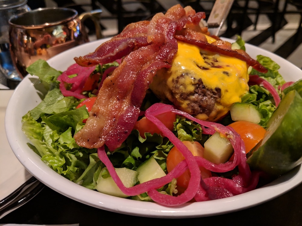 Black Tap Burger Salad