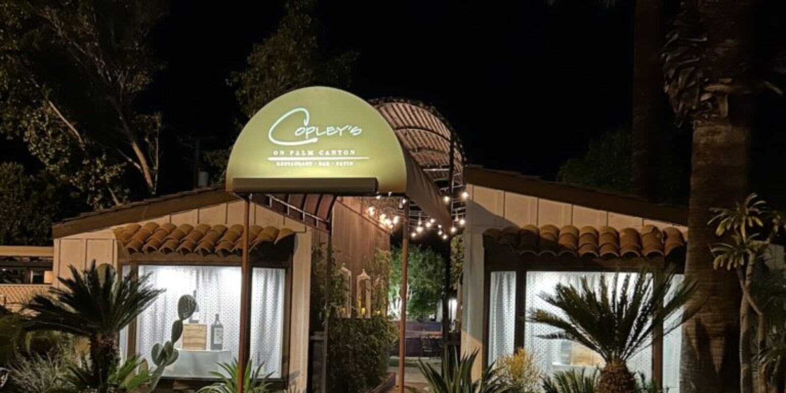 Copley's - a stylish outdoor dining experience