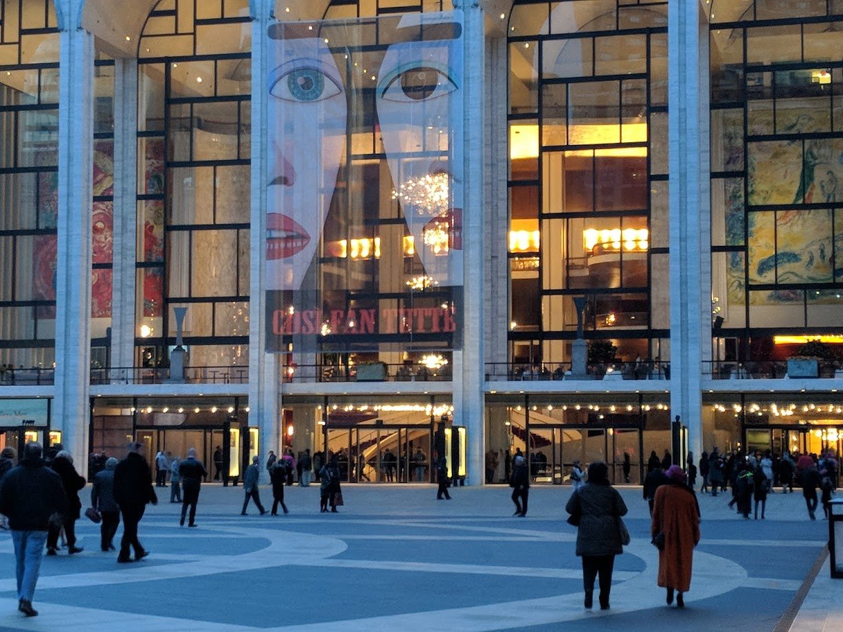 Entrance to the Met