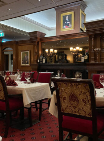 Wonderfully traditional steakhouse elegance