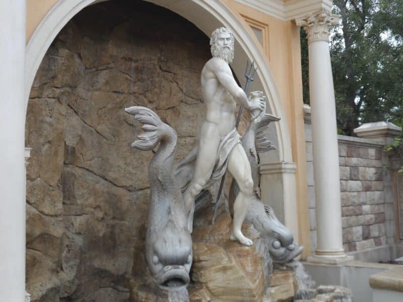 Entering the Italy Pavillion at EPCOT