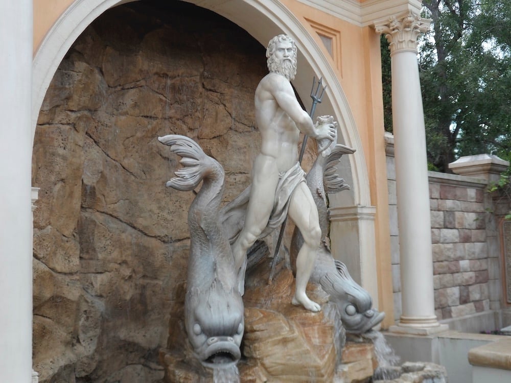 Entering the Italy Pavillion at EPCOT