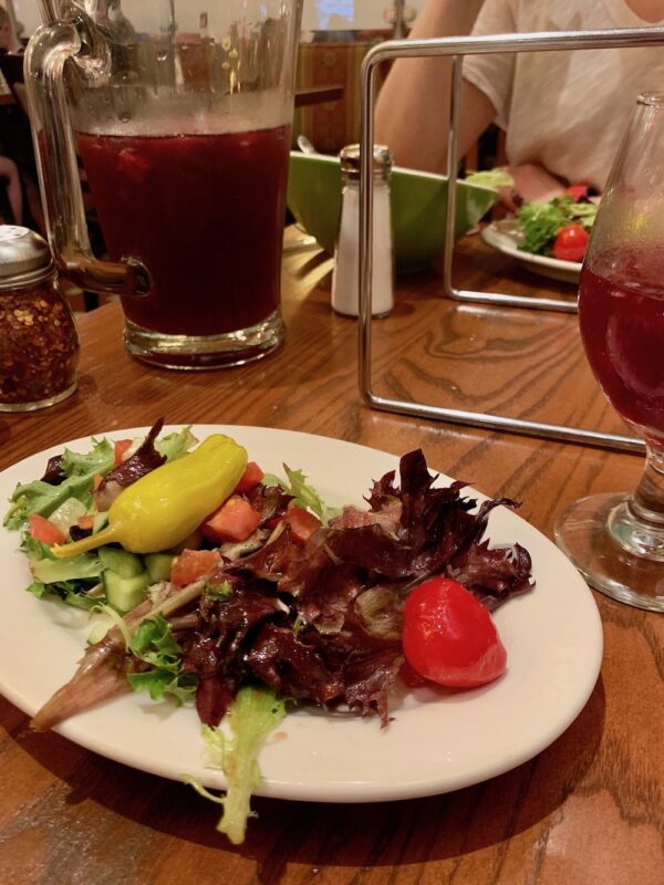 Sangria and Salad